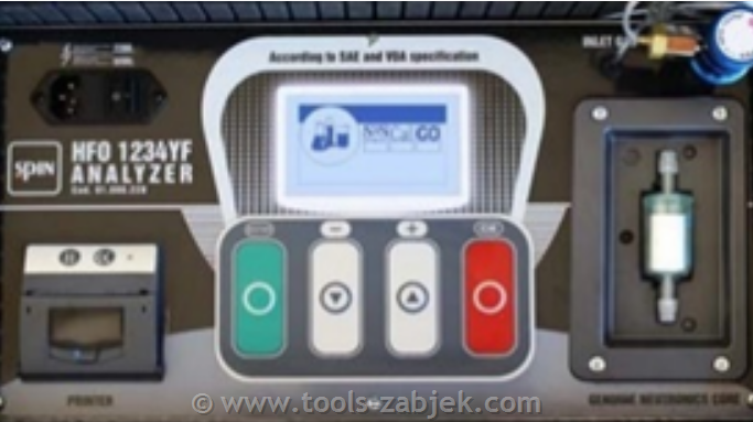 Gas detector HF01234YF 