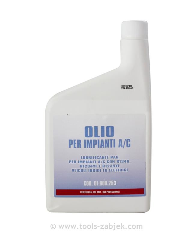 Oil PAG premium 1L za R134a, HFO1234yf Hybrid SPIN