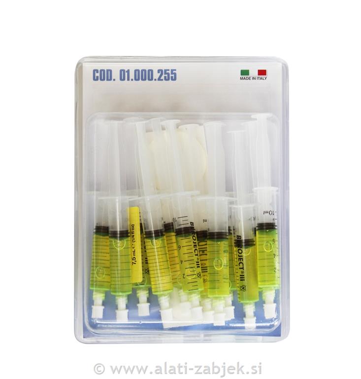 Dye in injections 7,5mlx12 za R134a, HFO1234yf Hybrid SPIN