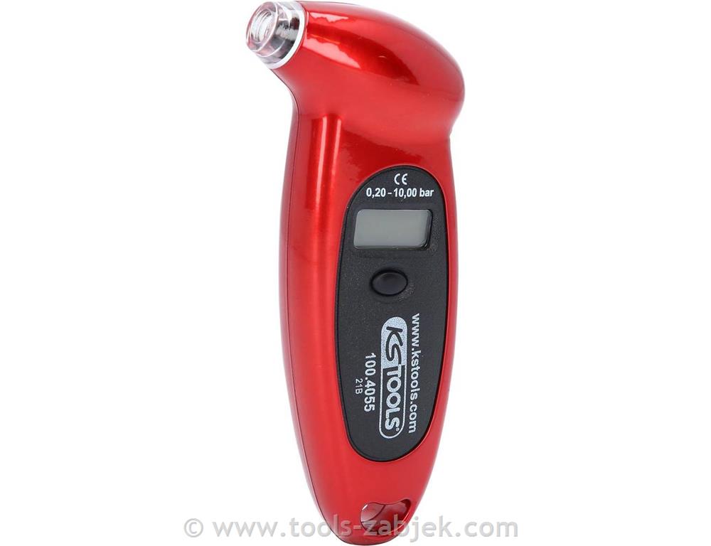 Digital tire pressure gauge 100.4055 KS TOOLS