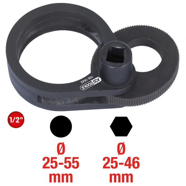 Ključ za končnike 25 - 55mm KS TOOLS