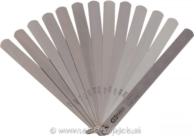 Feeler gauge 0,05-1 mm KS TOOLS