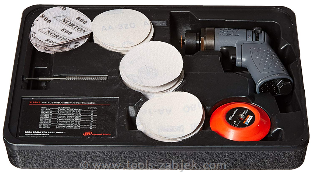 Orbital sander with attachments INGERSOLL RAND