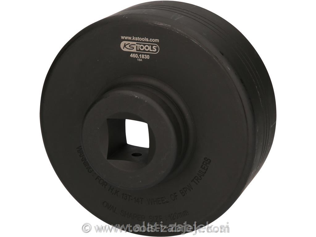1" wheel cap socket for BPW, 120 mm, 6-point KS TOOLS