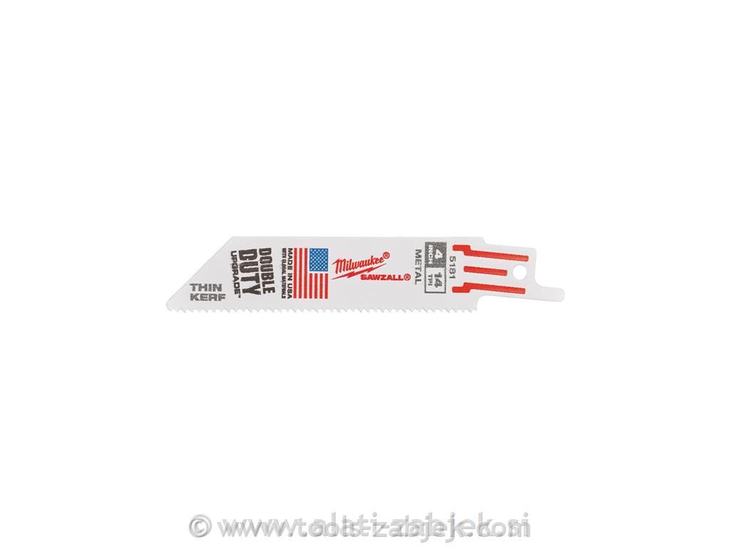 Thin Kerf Blades 14 TPI -5pc MILWAUKEE