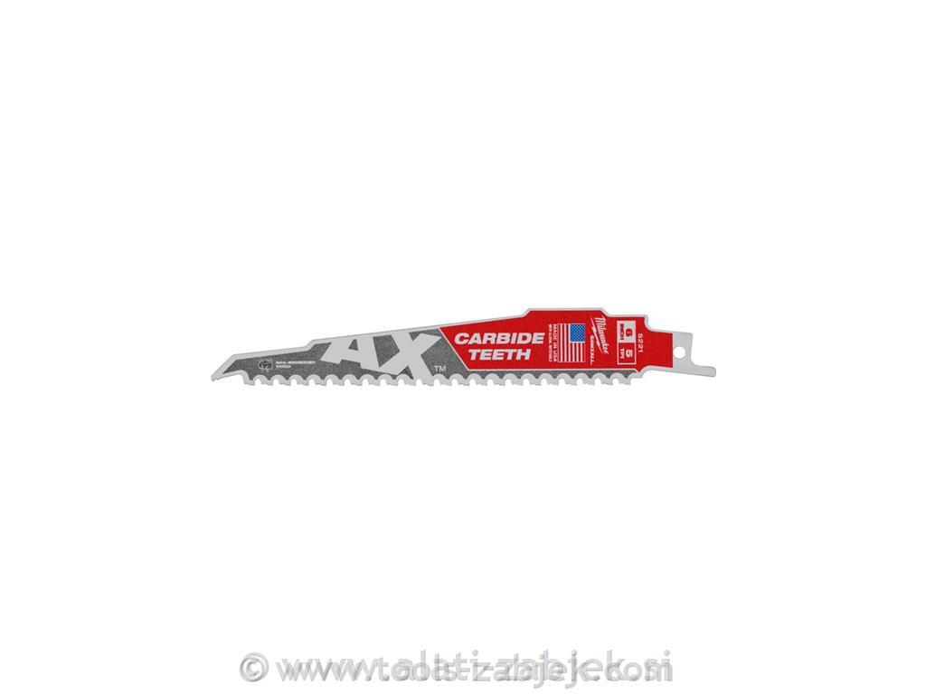 Carbide 5 TPI Demolition Blades -1pc MILWAUKEE