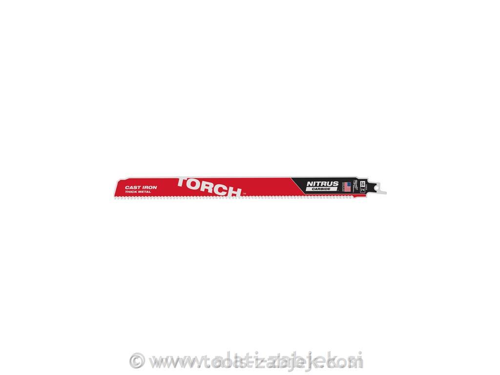 Torch With nitrus Carbide 8 TPI -1pc MILWAUKEE
