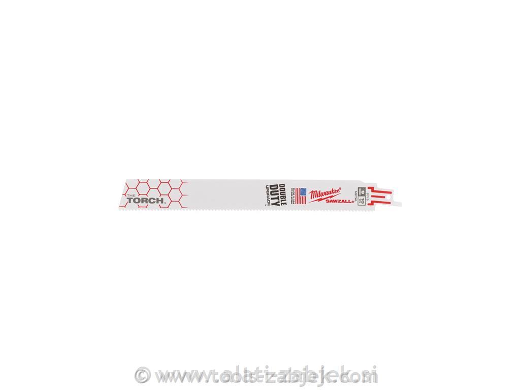 Heavy Duty Torch Demolition Blades 230x10TPI, 5pc MILWAUKEE