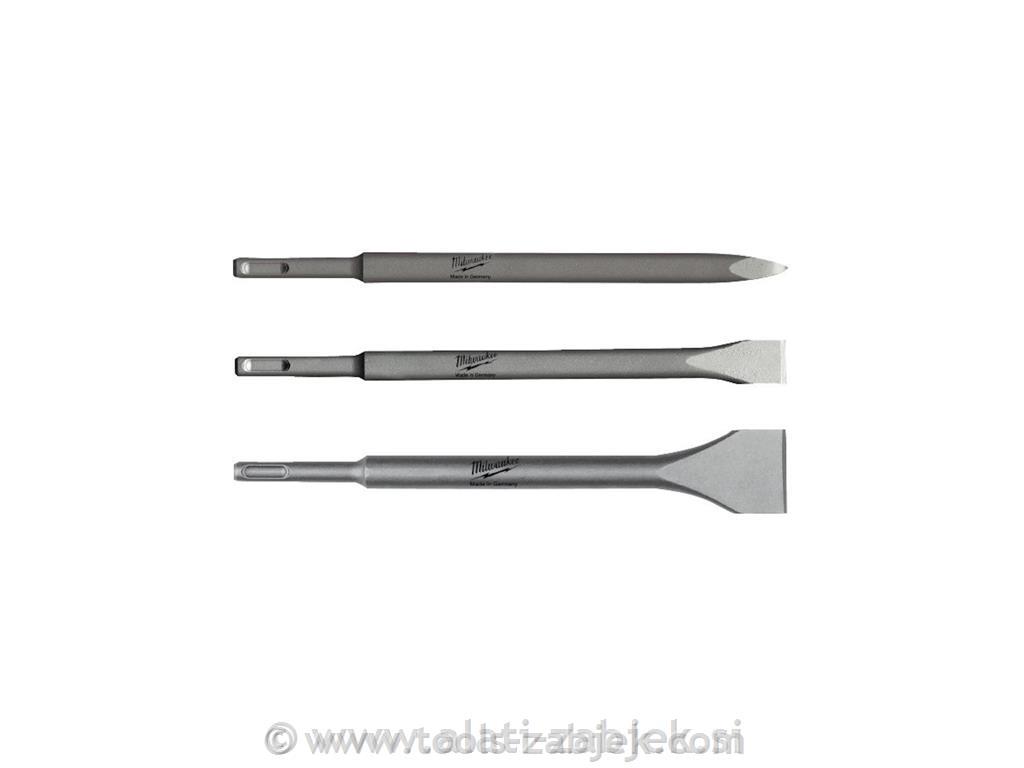 SDS-plus 3 pc Chisel Set MILWAUKEE