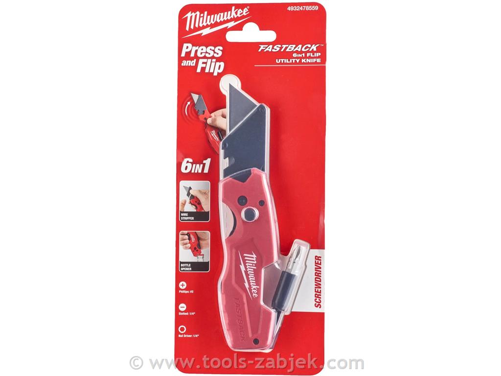 6 in 1 Utility kife MILWAUKEE