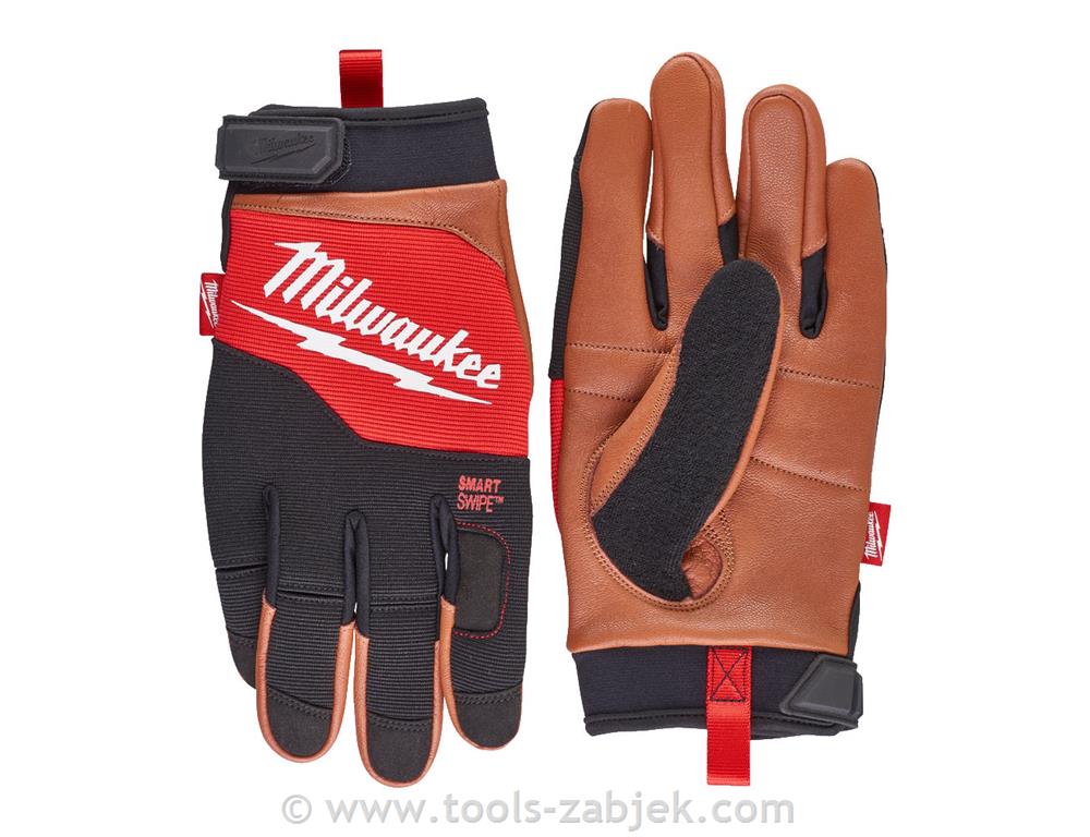 Hybrid leather gloves MILWAUKEE