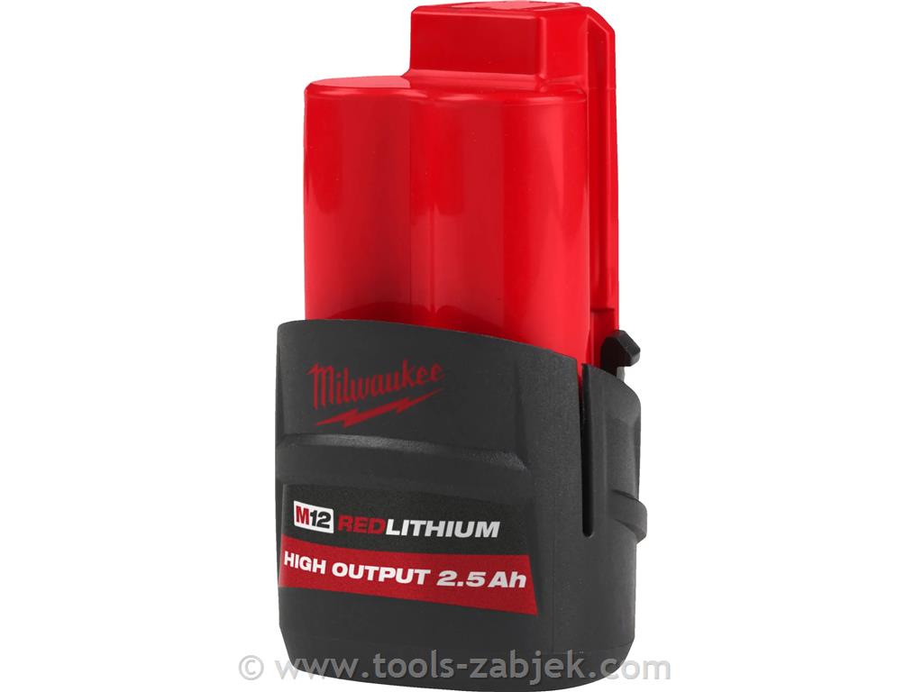 M12 High Output 2.5 Ah Battery MILWAUKEE