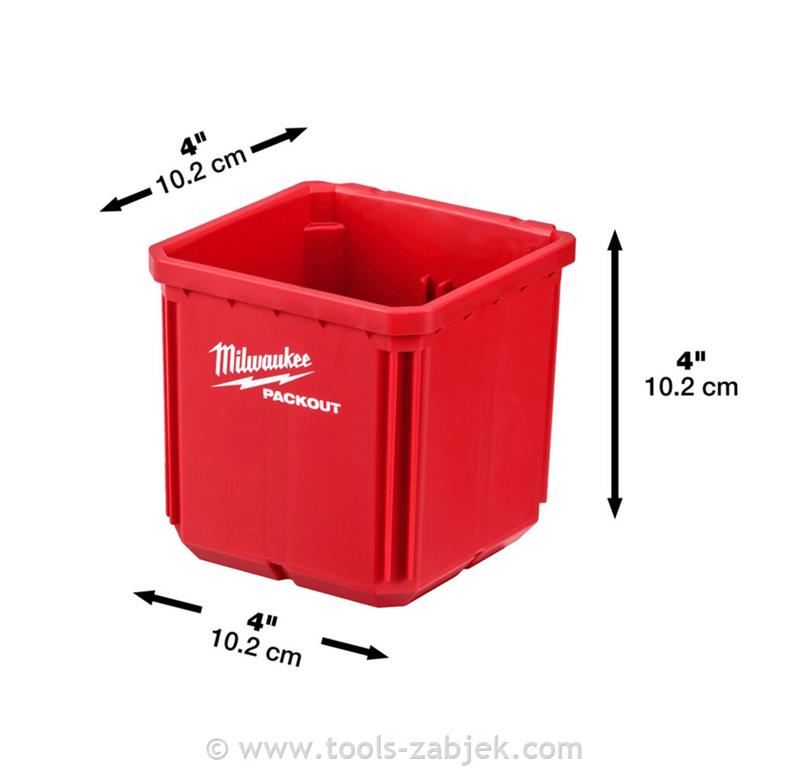 PACKOUT 10X10 CM NEST BIN MILWAUKEE