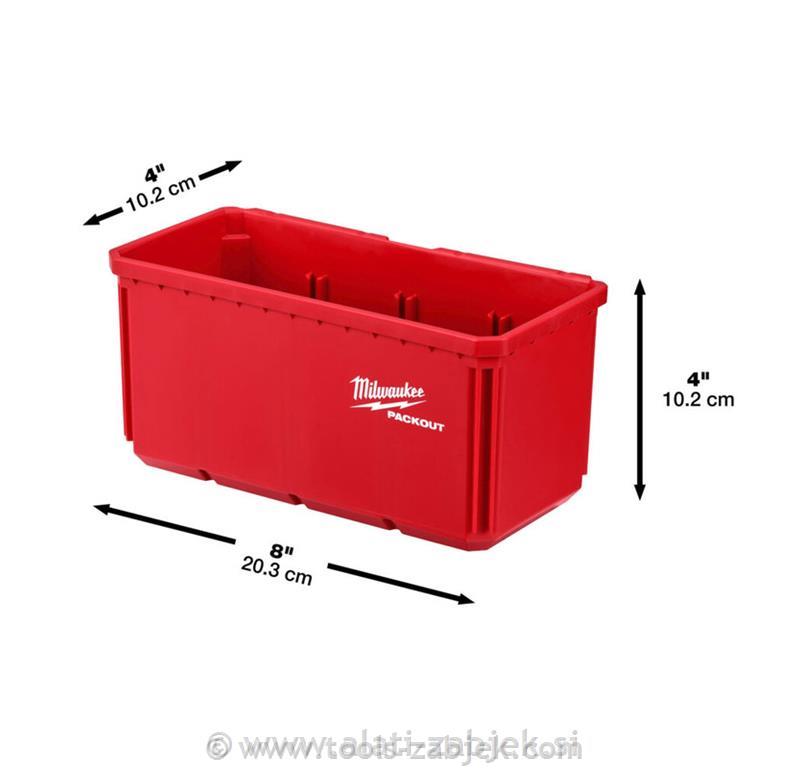 PACKOUT 10X20 CM NEST BIN MILWAUKEE