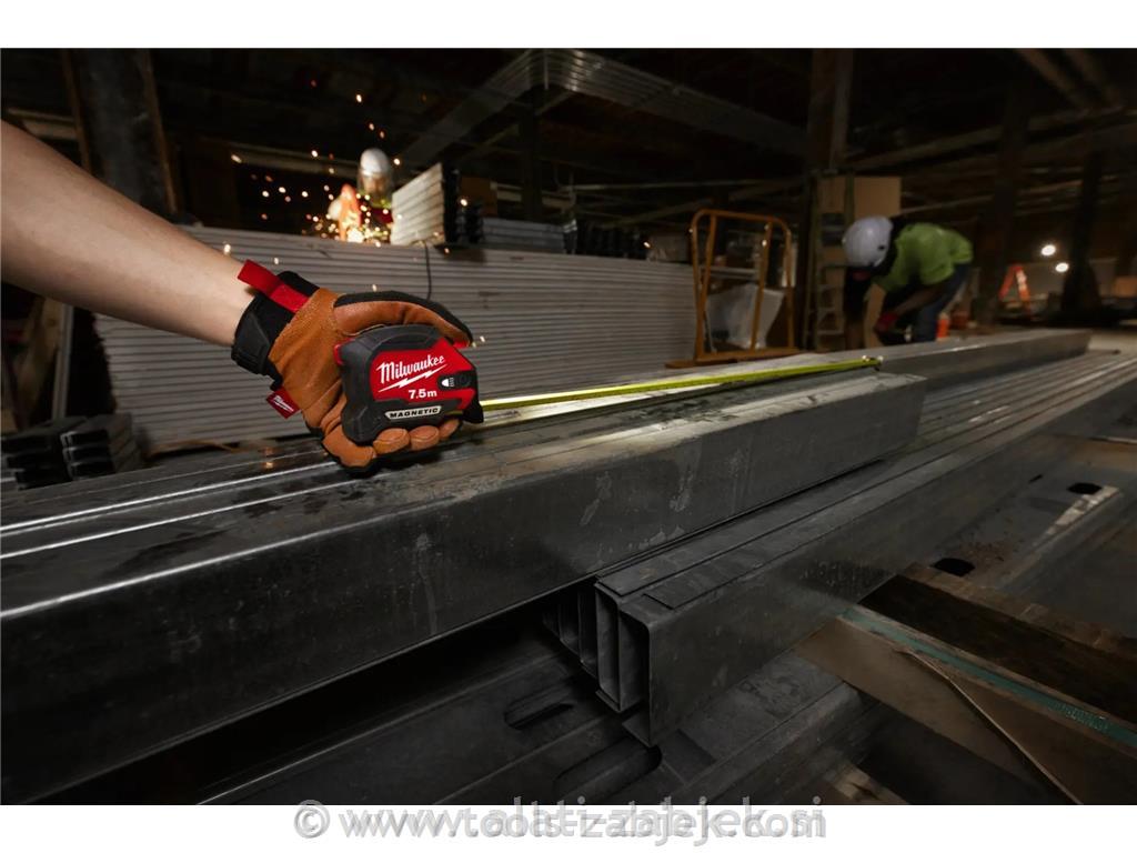 Led Magnetic Tape Measure 7,5 m MILWAUKEE