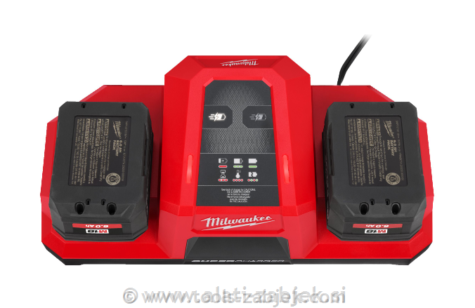 Double fast charger M18 DBSC MILWAUKEE