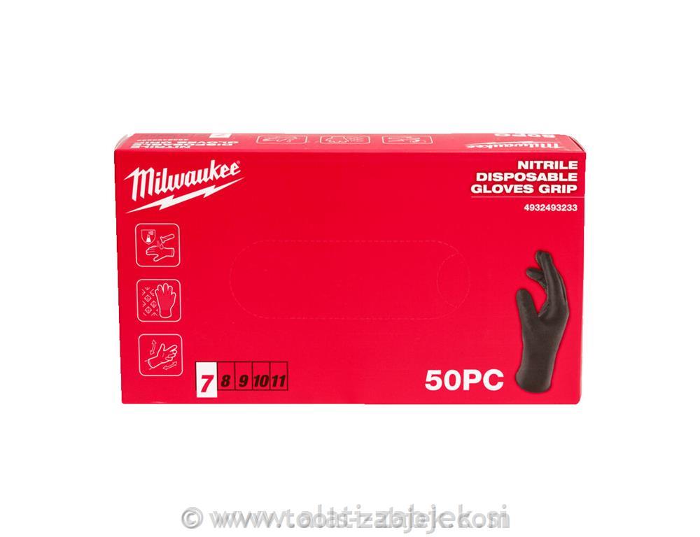 Nitrile Disposable Gloves 50pcs MILWAUKEE