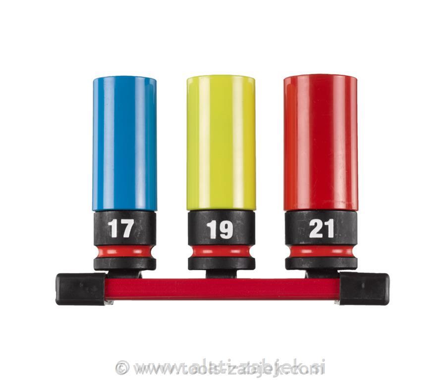 Automotive impact sockets set MILWAUKEE