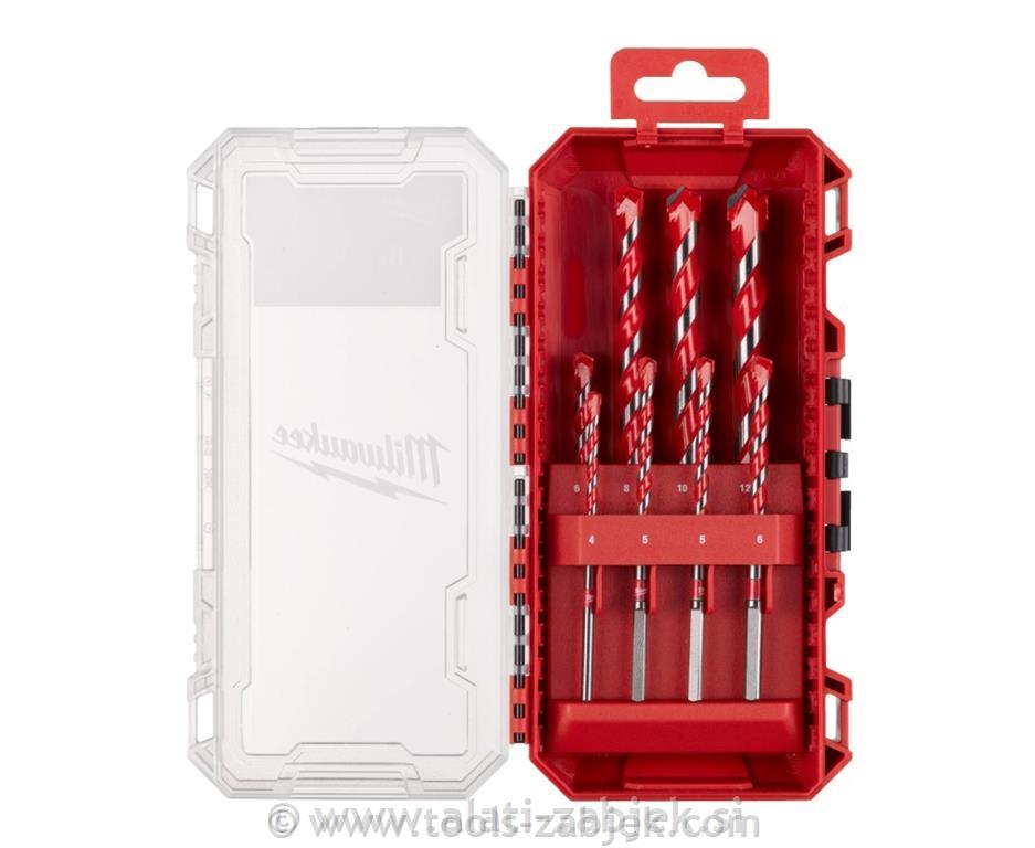 Premium Hammer Drill Set 2-8pc-EMEA MILWAUKEE