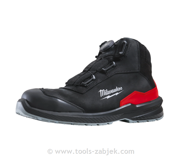 Nubuck Safety Boots BOA FLEXTRED S3S MILWAUKEE