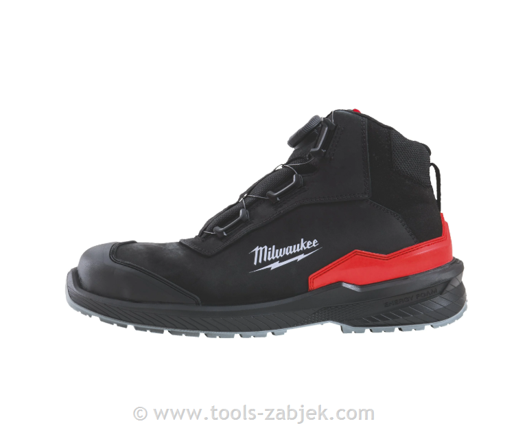 Nubuck Safety Boots BOA FLEXTRED S3S MILWAUKEE