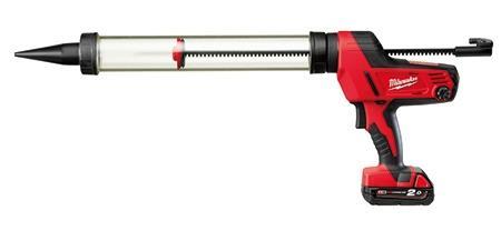M18 caulk gun with transparent roller 600 ml C18 PCG/600T-201B MILWAUKEE