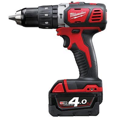 Compact impact drill/driver M18 BPD-402C/4,0Ah MILWAUKEE