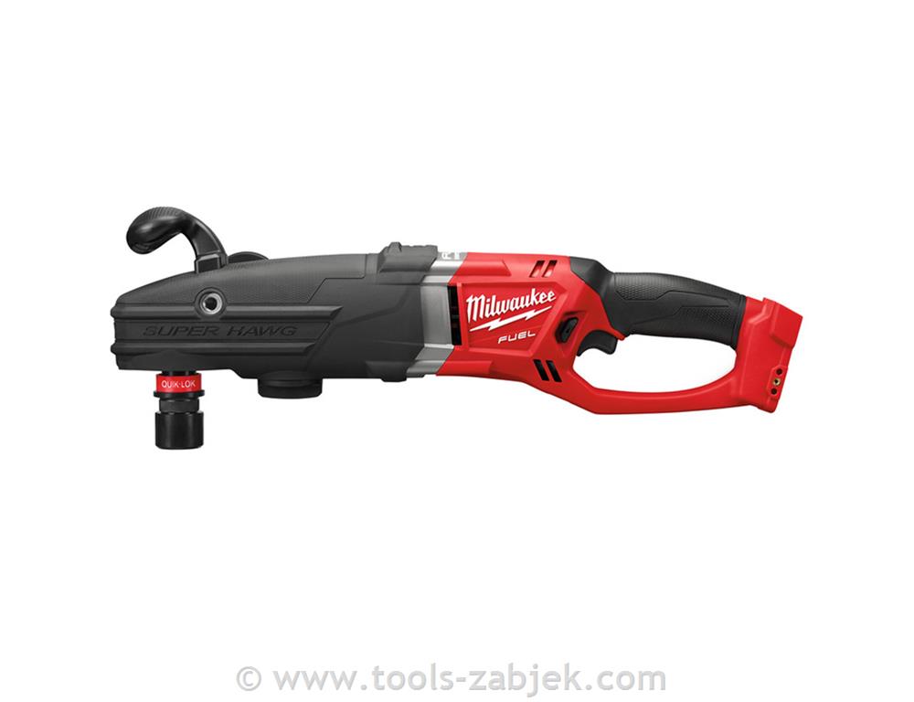 2-speed angle drill with QUIK-LOK M18 FRADH-0 FUEL MILWAUKEE