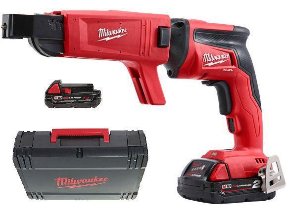 Cordless drywall screwdriver M18 FSGC-202X FUEL MILWAUKEE