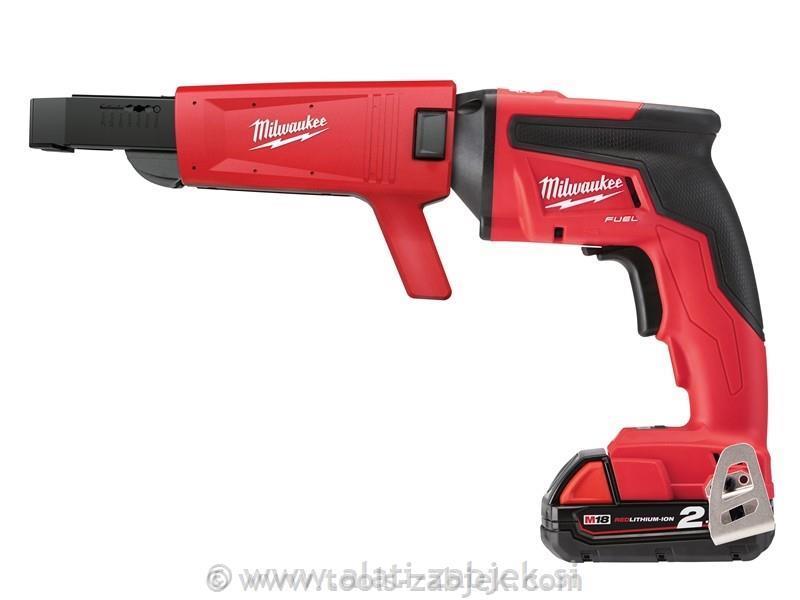 Cordless drywall screwdriver M18 FSGC-202X FUEL MILWAUKEE