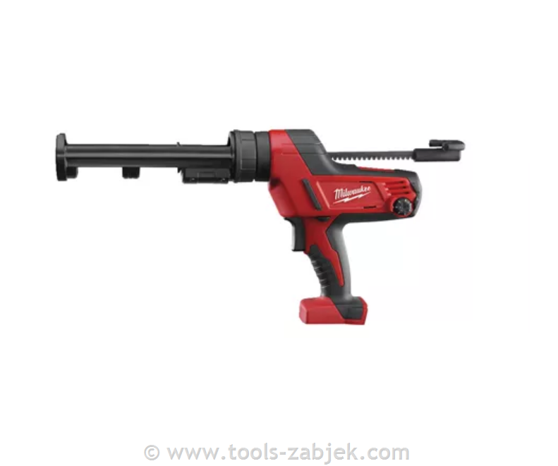 Cordless caulk gun with holder for cartridge 310 ml C18 PCG 310 C-0B MILWAUKEE