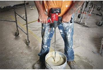 Cordless mixer for concrete and mortar M18 FPM-0X MILWAUKEE