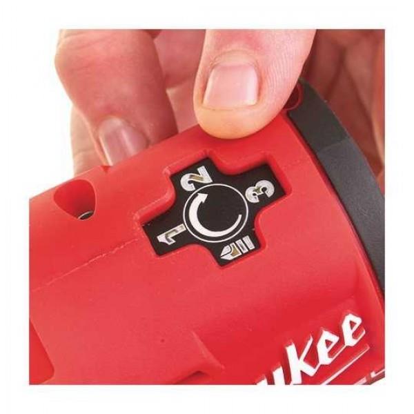 Cordless impact driver M12 FID-0 FUEL Hex 1/4" MILWAUKEE