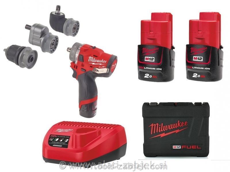 CORDLESS DRILL WITH INTERCHANGEABLE HEAD MILWAUKEE