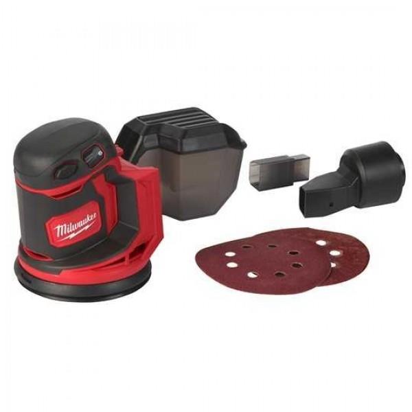 Cordless orbital sander in cardboard M18BOS125-0 MILWAUKEE