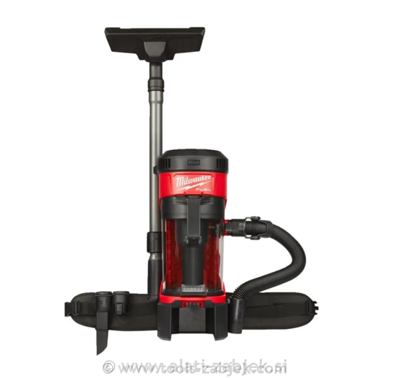 Cordless backpack vacuum cleaner M18 FBPV-0 MILWAUKEE