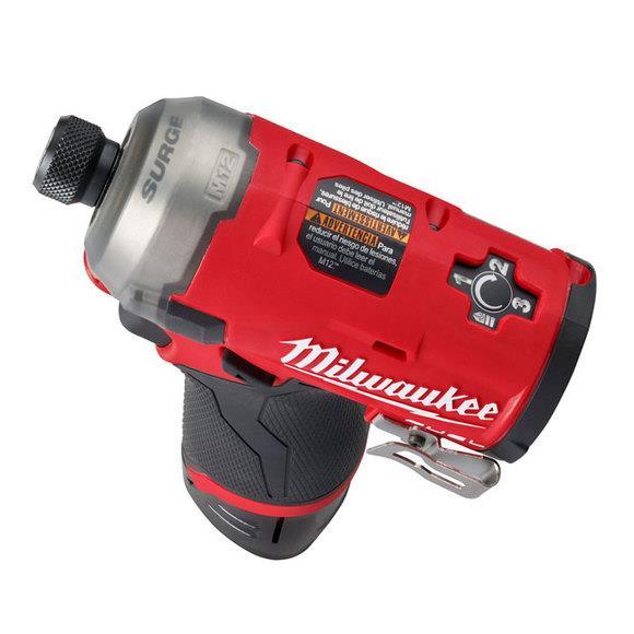 Quiet hex impact driver 1/4” M12 FQID-0 MILWAUKEE