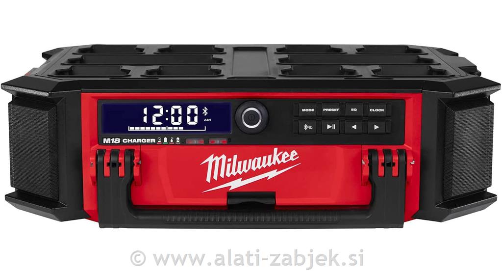 Packout DAB radio and charger M18 PRCDAB+-0 MILWAUKEE