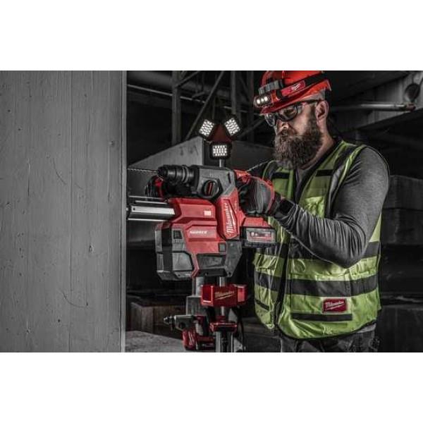 SDS+ hammer drill M18 ONEFHX with dust extractor M18 FDDEXL MILWAUKEE