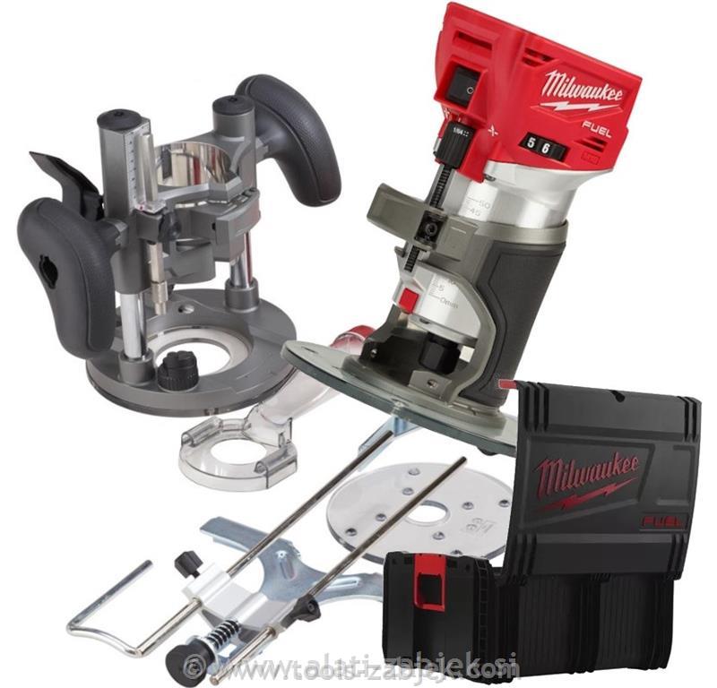 Cordless trim router FUEL M18 FTR8/0X MILWAUKEE