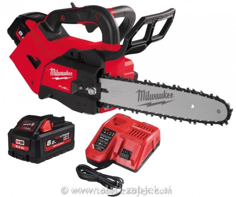 TOP HANDLE CHAINSAW WITH 30 CM BAR M18 FTHCHS30-802 MILWAUKEE