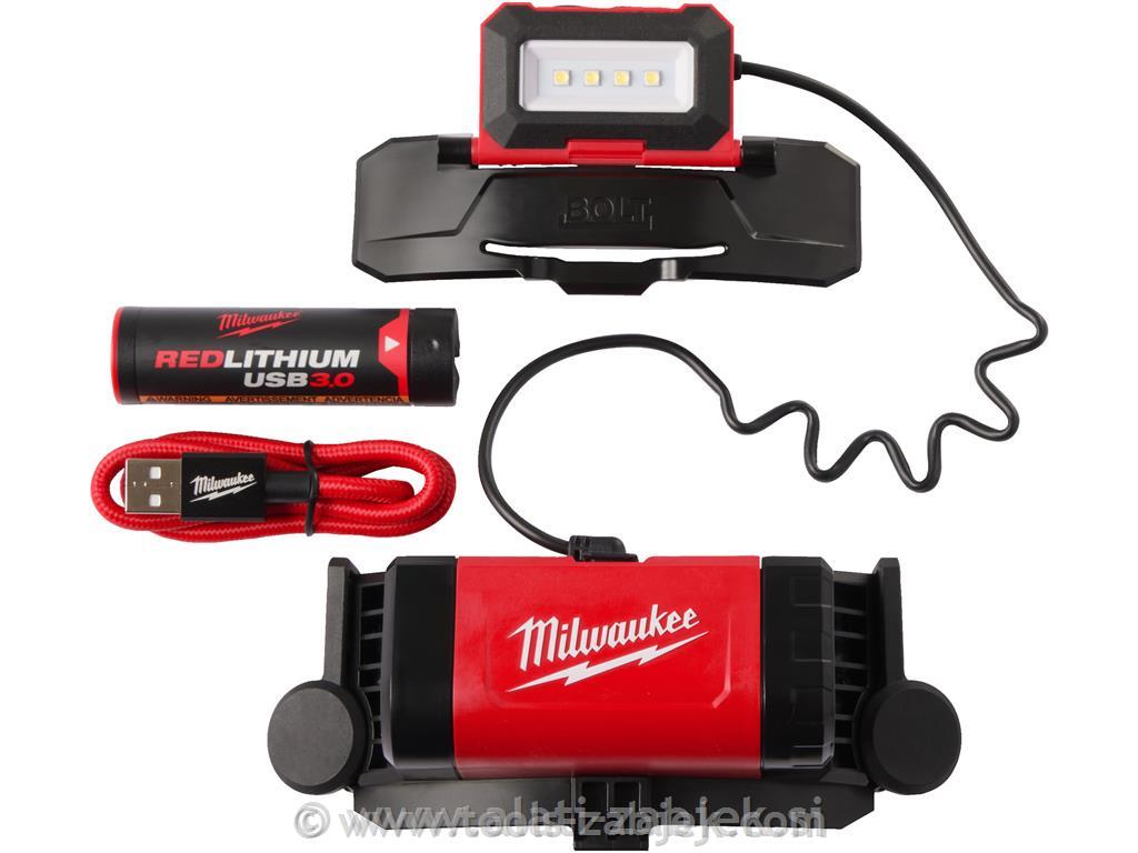 BOLT™ headlamp 600 lumens USB rechargeable MILWAUKEE
