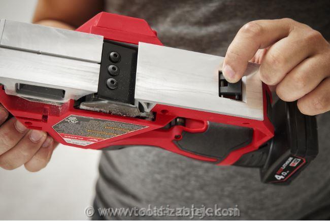 Cordless planer M12 BLP-0X MILWAUKEE