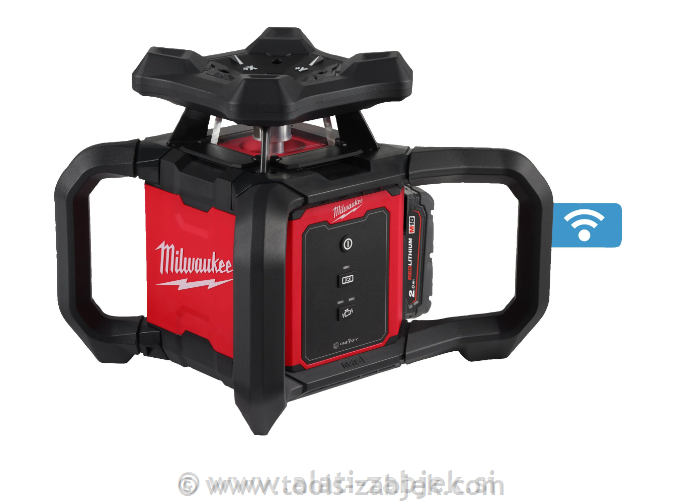 Battery powered green levelling laser 360° M18 RLOH600-201C MILWAUKEE