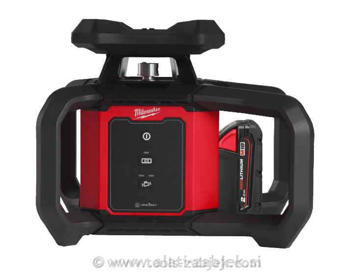 Battery powered green levelling laser 360° M18 RLOH600-201C MILWAUKEE