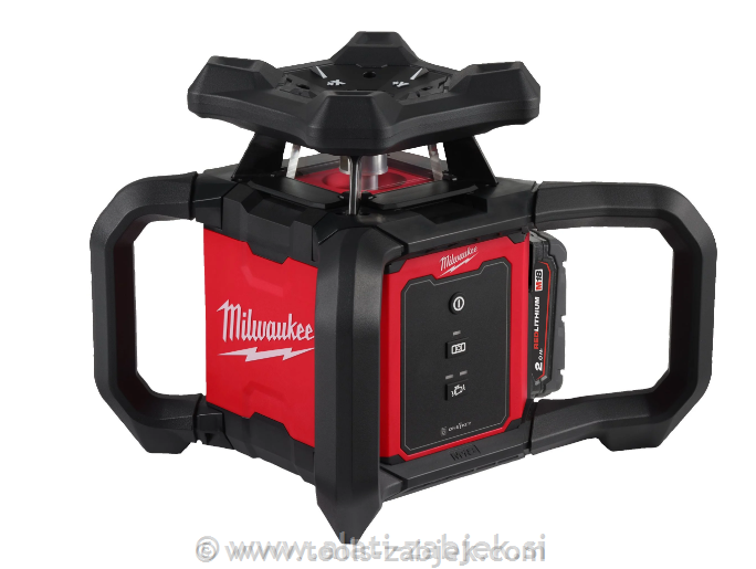 Battery powered green levelling laser 360° M18 RLOH600-201C MILWAUKEE