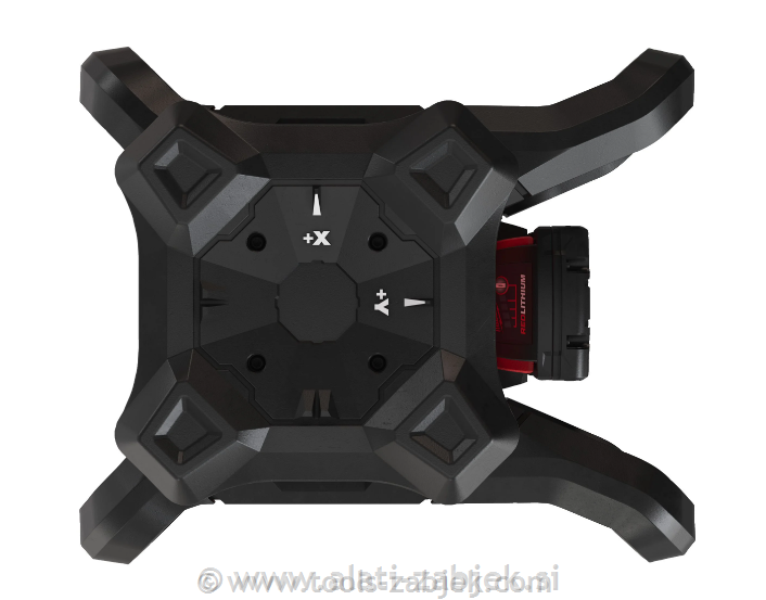 Battery powered green levelling laser 360° M18 RLOH600-201C MILWAUKEE