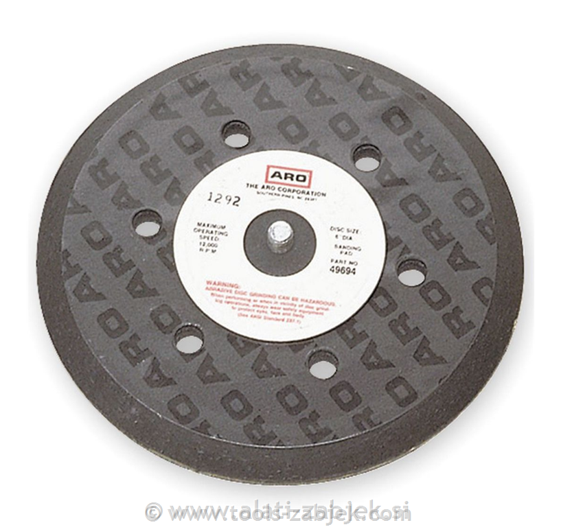 Grinding disc 6 holes, O 125 mm INGERSOLL RAND