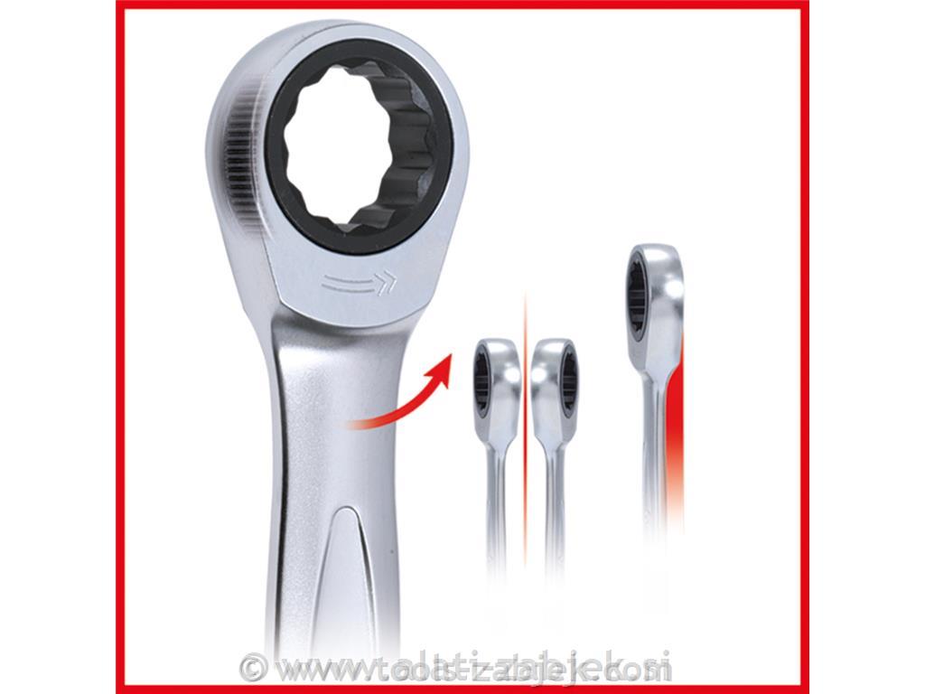 GEARplus ratchet spanner set, 5-piece, 8–19 mm KS TOOLS