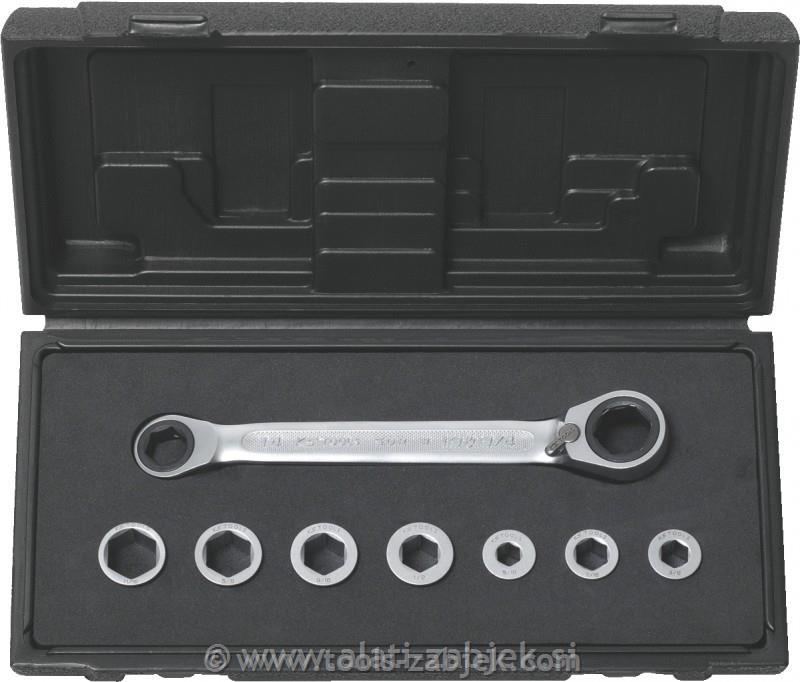 Ring spanner set KS TOOLS